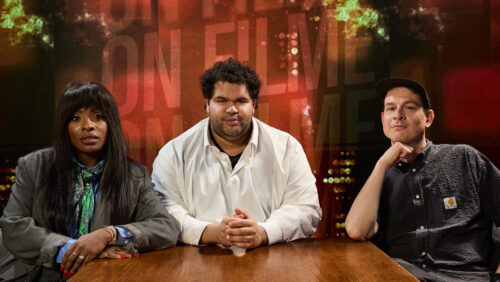 Dans l'ordre: Anne-Lovely Etienne, Mounir Kaddouri, Simon Coutu